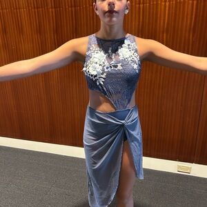 Weissman lyrical costume blue/gray